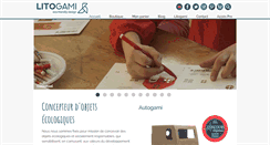 Desktop Screenshot of litogami.com